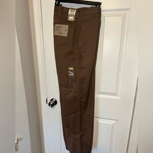 Haggar Men's Brown Pants Brand New